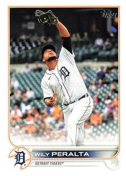 #653 Wily Peralta - Detroit Tigers - 2022 Topps Baseball