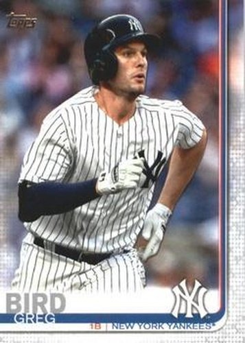 #653a Greg Bird - New York Yankees - 2019 Topps Baseball