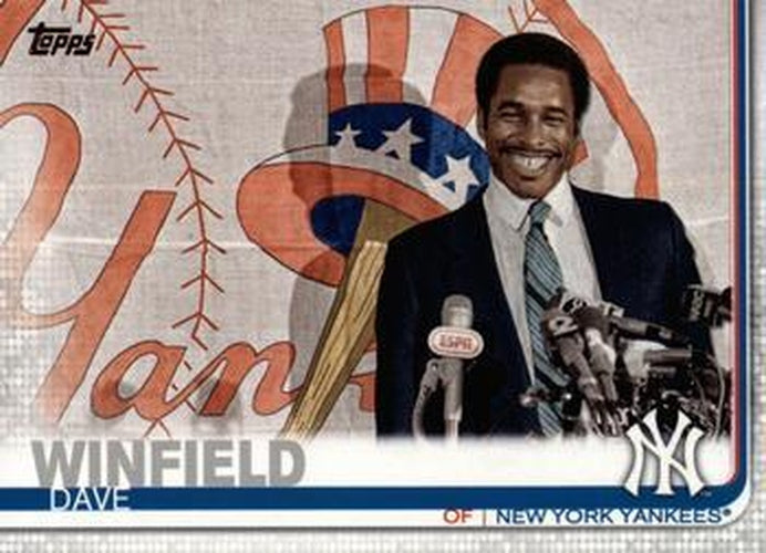 #653b Dave Winfield - New York Yankees - 2019 Topps Baseball