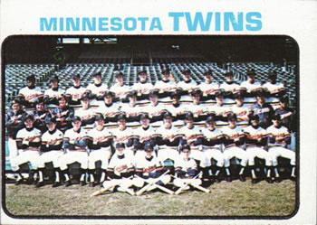 #654 Minnesota Twins - Minnesota Twins - 1973 Topps Baseball