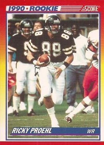 #654 Ricky Proehl - Wake Forest Demon Deacons / Phoenix Cardinals - 1990 Score Football