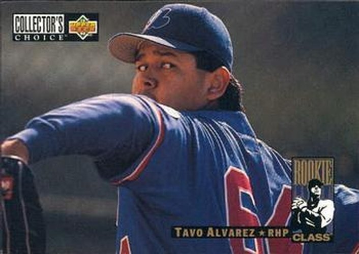 #654 Tavo Alvarez - Montreal Expos - 1994 Collector's Choice Baseball