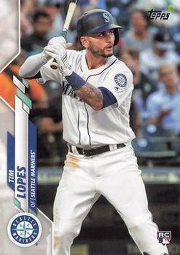 #654 Tim Lopes - Seattle Mariners - 2020 Topps Baseball