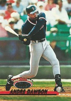 #655 Andre Dawson - Boston Red Sox - 1993 Stadium Club Baseball