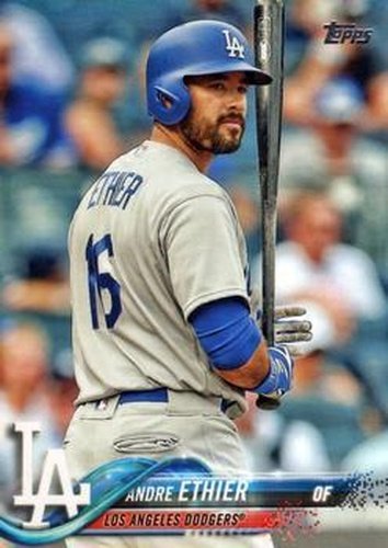 #655 Andre Ethier - Los Angeles Dodgers - 2018 Topps Baseball