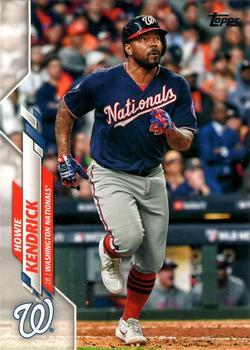 #655 Howie Kendrick - Washington Nationals - 2020 Topps Baseball