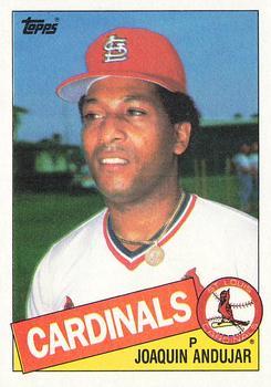 #655 Joaquin Andujar - St. Louis Cardinals - 1985 Topps Baseball