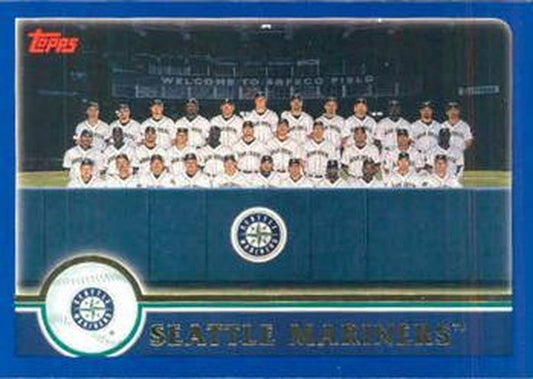 #655 Seattle Mariners - Seattle Mariners - 2003 Topps Baseball