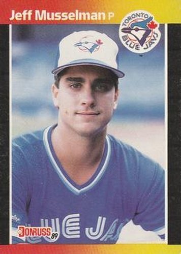 #656 Jeff Musselman - Toronto Blue Jays - 1989 Donruss Baseball