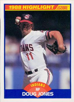 #656 Doug Jones - Cleveland Indians - 1989 Score Baseball