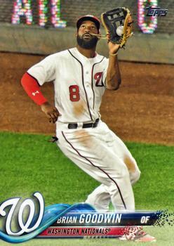 #656 Brian Goodwin - Washington Nationals - 2018 Topps Baseball