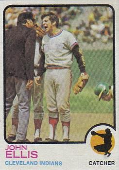 #656 John Ellis - Cleveland Indians - 1973 Topps Baseball