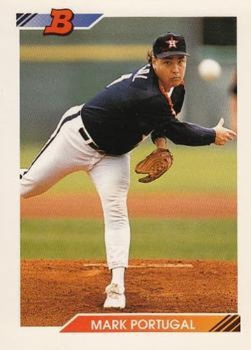 #656 Mark Portugal - Houston Astros - 1992 Bowman Baseball