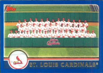 #656 St. Louis Cardinals - St. Louis Cardinals - 2003 Topps Baseball