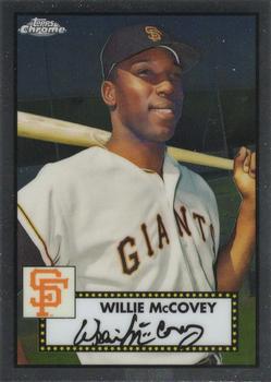 #656 Willie McCovey - San Francisco Giants - 2021 Topps Chrome Platinum Anniversary Baseball