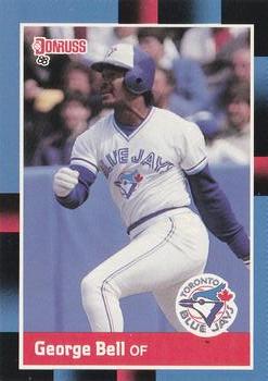 #656 George Bell - Toronto Blue Jays - 1988 Donruss Baseball