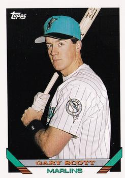 #656 Gary Scott - Florida Marlins - 1993 Topps Baseball