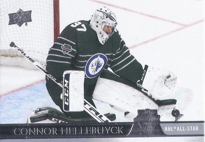 #656 Connor Hellebuyck - Winnipeg Jets - 2020-21 Upper Deck Hockey