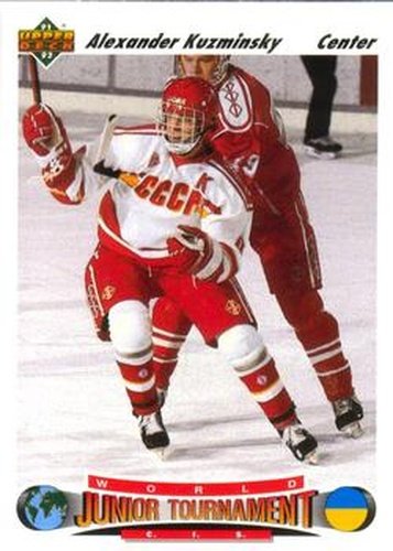 #656 Alexander Kuzminski - CIS - 1991-92 Upper Deck Hockey