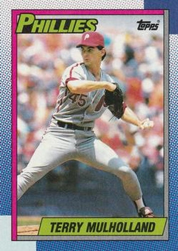 #657 Terry Mulholland - Philadelphia Phillies - 1990 Topps Baseball