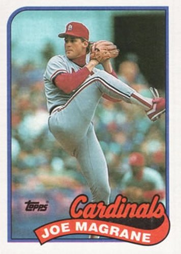 #657 Joe Magrane - St. Louis Cardinals - 1989 Topps Baseball