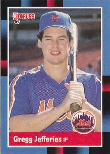 #657 Gregg Jefferies - New York Mets - 1988 Donruss Baseball