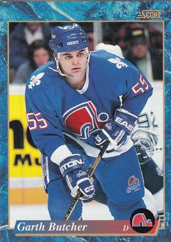 #657 Garth Butcher - Quebec Nordiques - 1993-94 Score Canadian Hockey