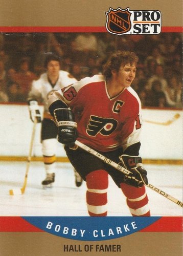 #657 Bobby Clarke - Philadelphia Flyers - 1990-91 Pro Set Hockey