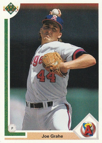 #657 Joe Grahe - California Angels - 1991 Upper Deck Baseball