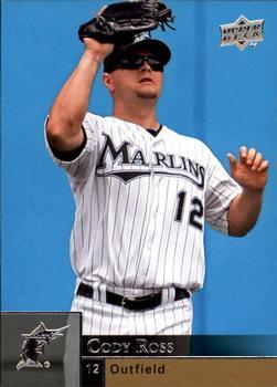 #657 Cody Ross - Florida Marlins - 2009 Upper Deck Baseball