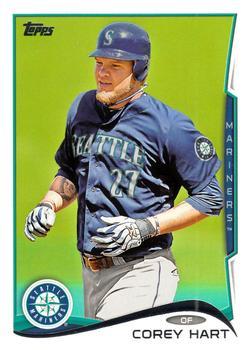 #657 Corey Hart - Seattle Mariners - 2014 Topps Baseball