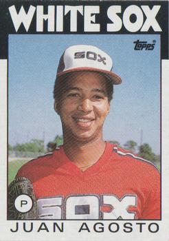 #657 Juan Agosto - Chicago White Sox - 1986 Topps Baseball