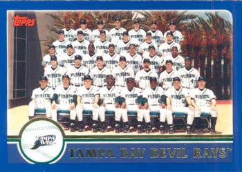 #657 Tampa Bay Devil Rays - Tampa Bay Devil Rays - 2003 Topps Baseball