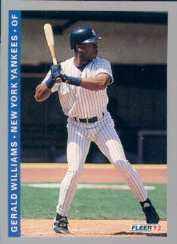 #657 Gerald Williams - New York Yankees - 1993 Fleer Baseball