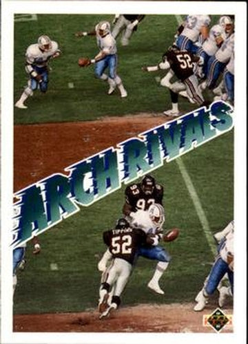 #657 Lorenzo White / Ken Tippins - Atlanta Falcons / Houston Oilers - 1991 Upper Deck Football