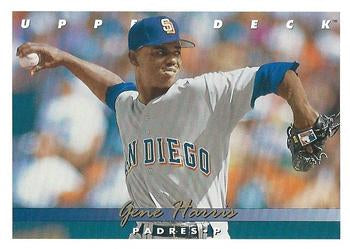 #657 Gene Harris - San Diego Padres - 1993 Upper Deck Baseball