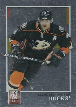 #1 Teemu Selanne - Anaheim Ducks - 2011-12 Panini Elite Hockey