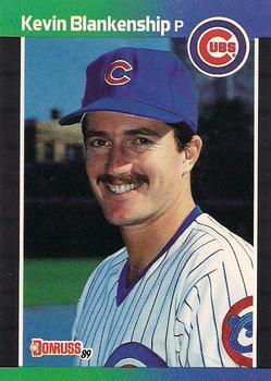 #658 Kevin Blankenship - Chicago Cubs - 1989 Donruss Baseball