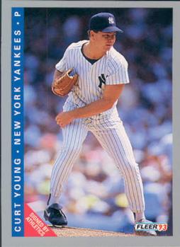 #658 Curt Young - Oakland Athletics - 1993 Fleer Baseball