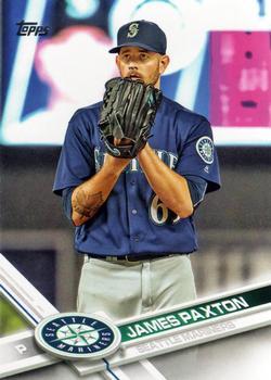 #658 James Paxton - Seattle Mariners - 2017 Topps Baseball