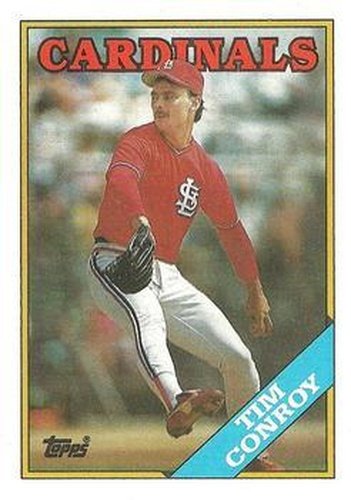 #658 Tim Conroy - St. Louis Cardinals - 1988 Topps Baseball