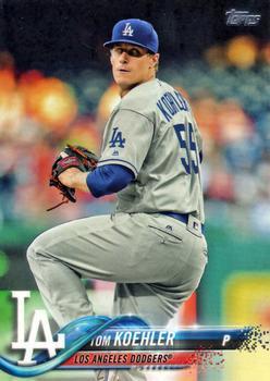 #658 Tom Koehler - Los Angeles Dodgers - 2018 Topps Baseball