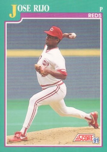 #658 Jose Rijo - Cincinnati Reds - 1991 Score Baseball