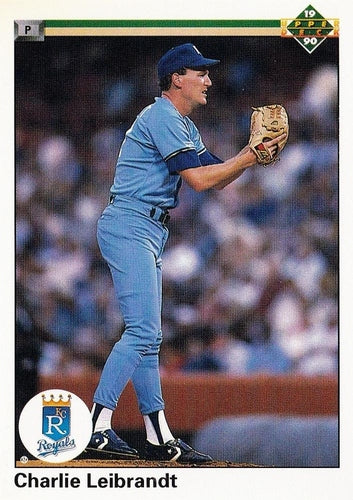 #658 Charlie Leibrandt - Kansas City Royals - 1990 Upper Deck Baseball