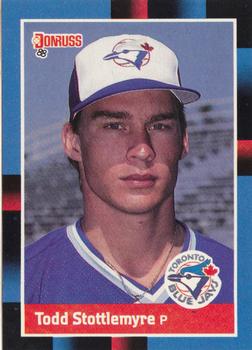 #658 Todd Stottlemyre - Toronto Blue Jays - 1988 Donruss Baseball