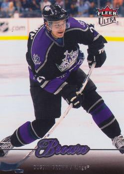 #110 Dustin Brown - Los Angeles Kings - 2007-08 Ultra Hockey