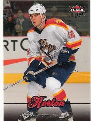 #112 Nathan Horton - Florida Panthers - 2007-08 Ultra Hockey