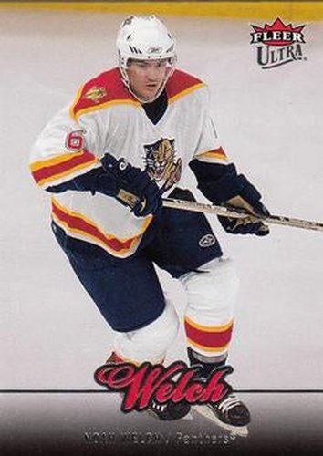 #116 Noah Welch - Florida Panthers - 2007-08 Ultra Hockey