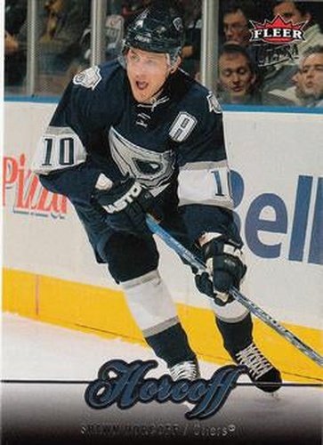 #119 Shawn Horcoff - Edmonton Oilers - 2007-08 Ultra Hockey