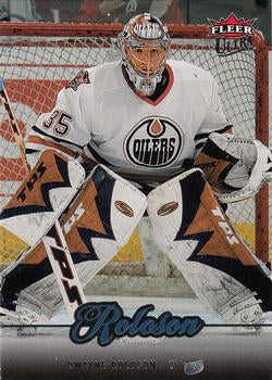 #120 Dwayne Roloson - Edmonton Oilers - 2007-08 Ultra Hockey